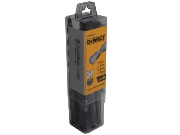 DeWALT Power Tools DT60300 SDS Drill Bit Set, 8 Piece