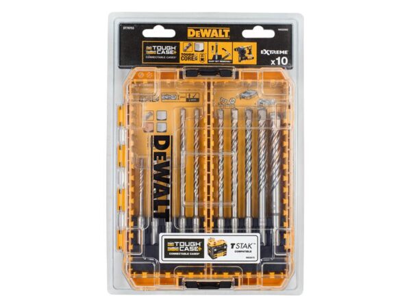 DeWALT Power Tools SDS Plus Extreme 2® Drill Bit Set, 10 Piece
