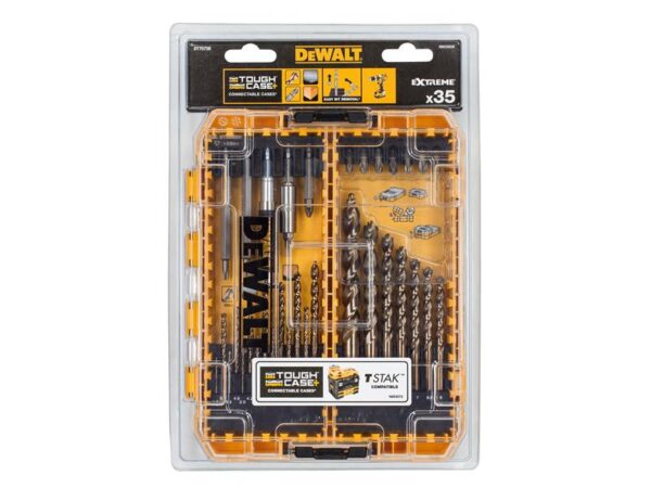 DeWALT Power Tools DT70756 Mixed Drill & Bit Set, 35 Piece