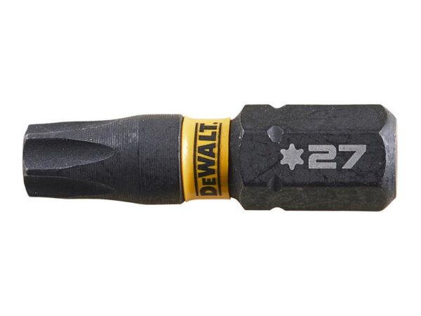 DeWALT Power Tools EXTREME FlexTORQ Bits T27 x 25mm (Pack 5)