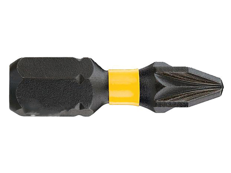 DeWALT Power Tools Extreme Impact Torsion Bits PZ2 x 25mm (Pack 5)