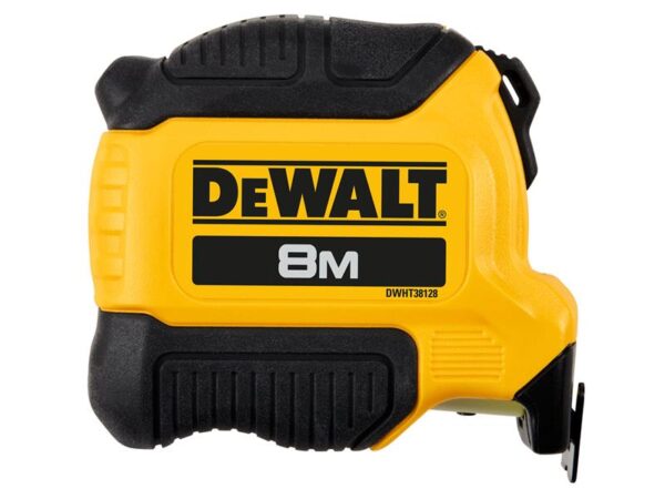 DeWALT Hand Tools Compact Series Tape Measure 8m (Width 28mm) (Metric Only)