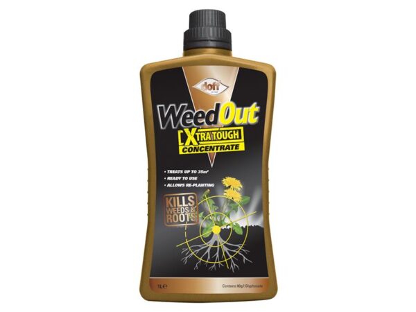 DOFF WeedOut Xtra Tough Weedkiller Concentrate 600ml