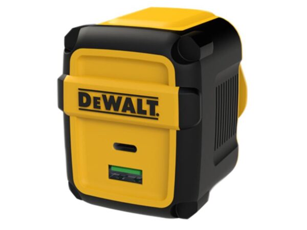 DEWALT Telecoms 2-Port United Kingdom PD Wall Charger 49.5W
