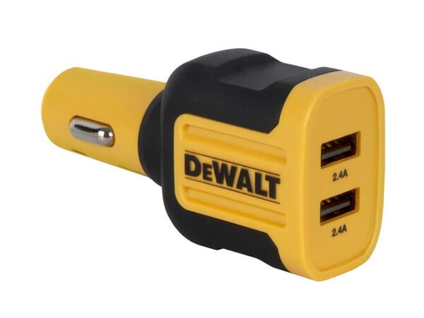 DEWALT Telecoms 2-Port Mobile USB Charger 24W