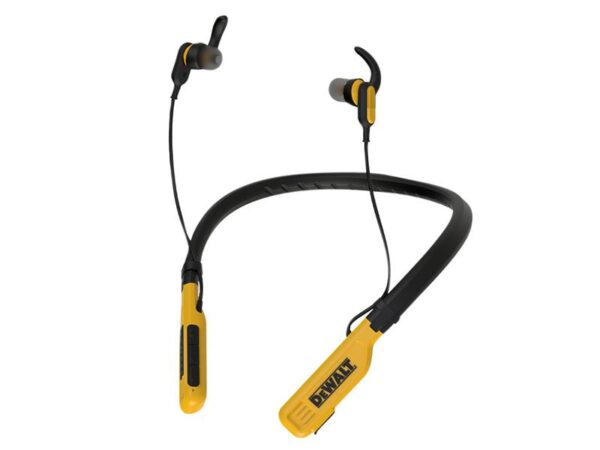 DEWALT Telecoms Jobsite Pro Wireless Neckband Earphones
