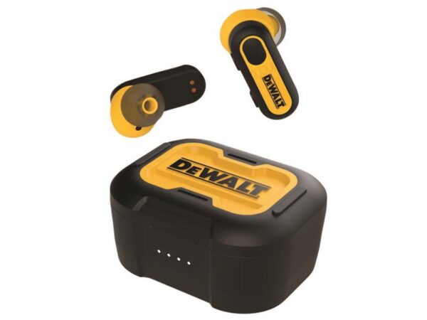DEWALT Telecoms Jobsite Pro-X1 True Wireless Earbuds with Charging Case