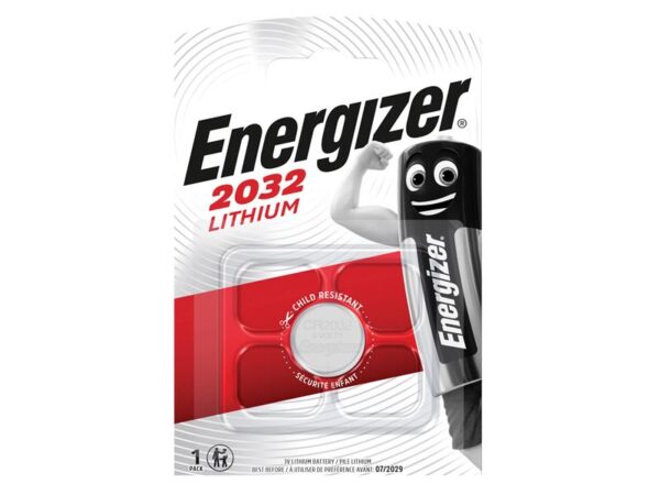 Energizer® CR2032 Coin Lithium Battery (Single)
