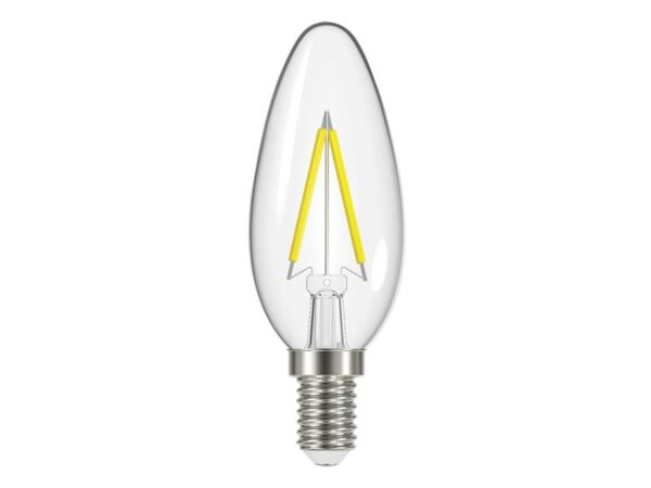 Energizer® LED SES (E14) Candle Filament Dimmable Bulb, Warm White 470 lm 4.8W