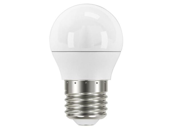 Energizer® LED ES (E27) Opal Golf Non-Dimmable Bulb, Warm White 470 lm 5.2W