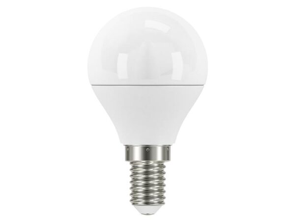 Energizer® LED SES (E14) Opal Golf Non-Dimmable Bulb, Warm White 470 lm 5.2W