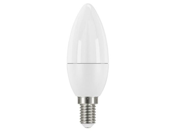 Energizer® LED SES (E14) Opal Candle Non-Dimmable Bulb, Warm White 470 lm 4.2W