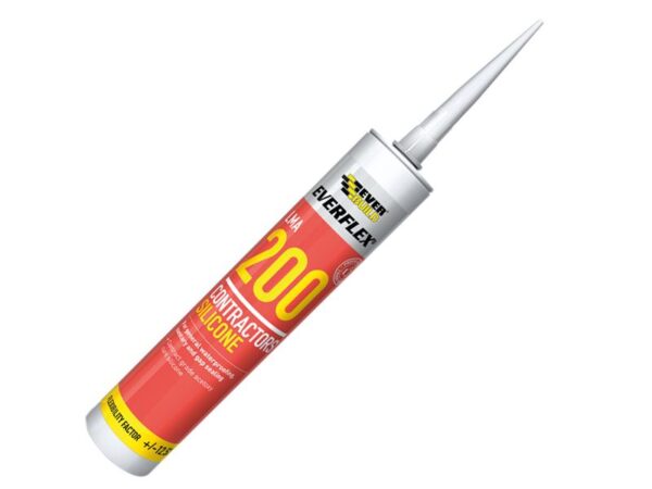 Everbuild Sika Everflex® LMA 200 Contractor's Silicone 295ml White