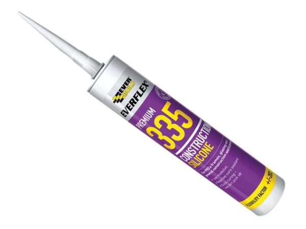 Everbuild Sika Everflex® 335 Construction Silicone White 295ml