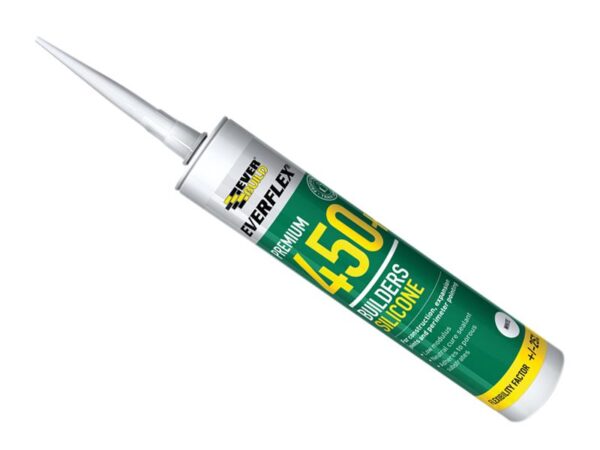 Everbuild Sika Everflex® 450 Builders Silicone Sealant Grey 300ml