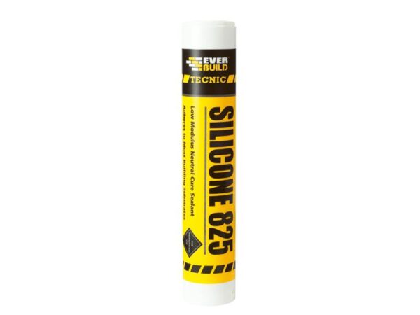Everbuild Sika Tecnic Silicone 825 Anthracite 380ml
