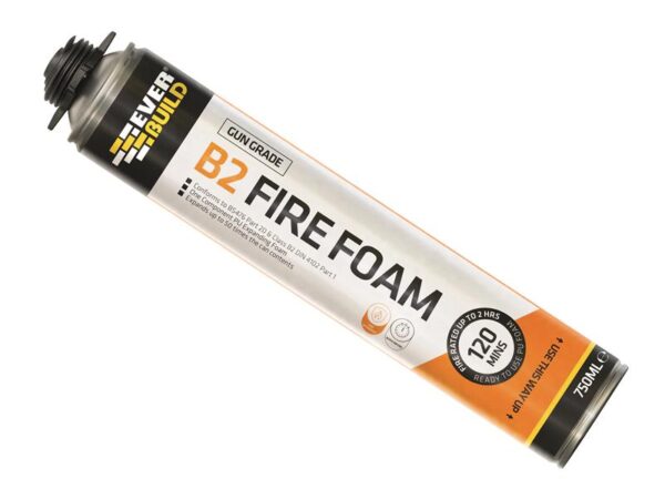 Everbuild Sika Fire Foam B2 Gun Grade Aerosol 750ml