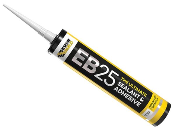 Everbuild Sika EB25 Hybrid Sealant Adhesive Clear 300ml