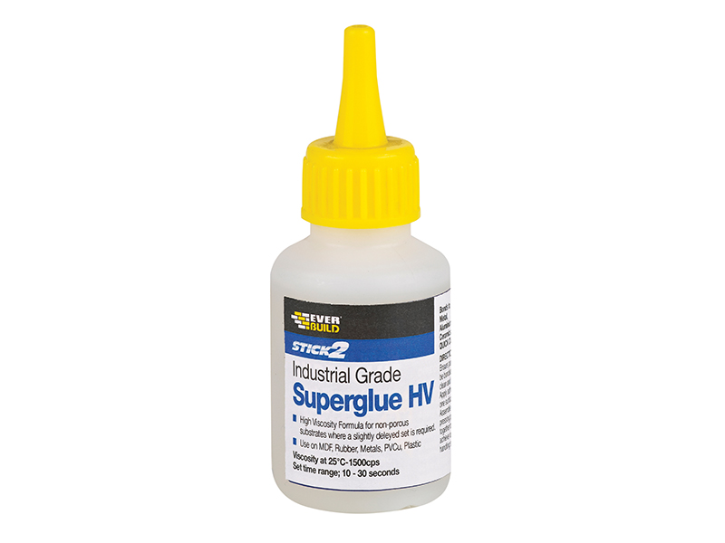Everbuild Sika Industrial Superglue HV 20g