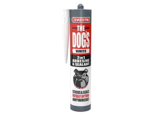 EVO-STIK The Dog's Multipurpose Adhesive & Sealant White 290ml