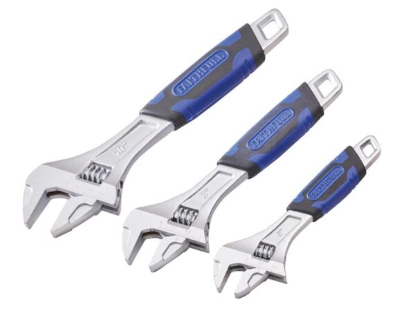 Faithfull Adjustable Spanner Set, 3 Piece