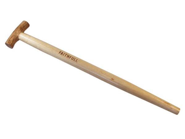 Faithfull FSC Ash T Handle Straight Taper 28in