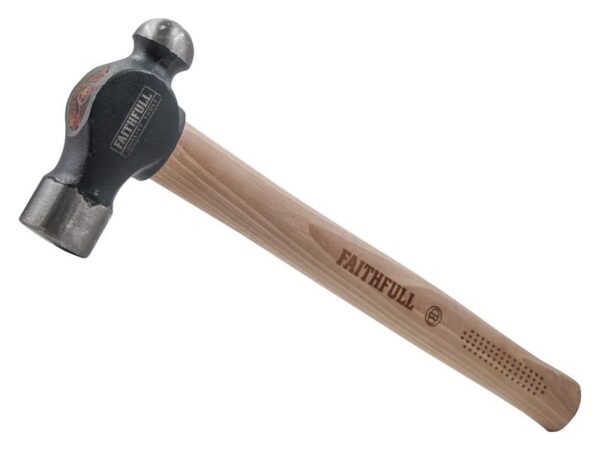 Faithfull FSC Hickory Ball Pein Hammer 680g (1.1/2 lb)