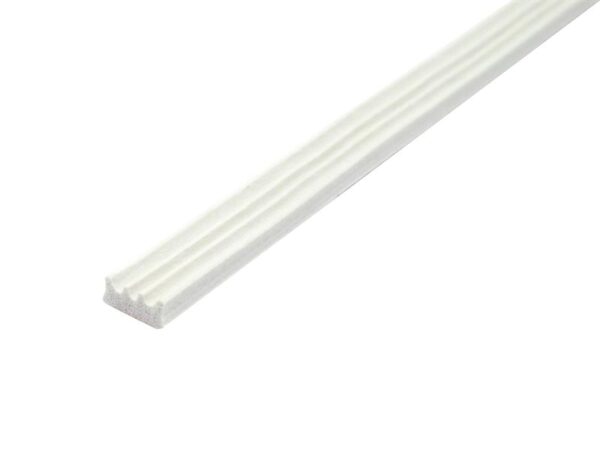 Faithfull EPDM Draught Excluder White 6M 9 x 3.5mm