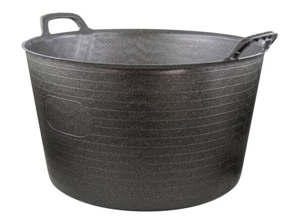 Faithfull Eco Flex Tub 75 litre - Recycled Black