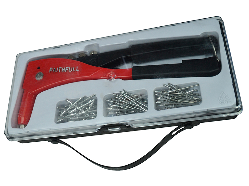 Faithfull Heavy-Duty Riveter Kit - Image 2