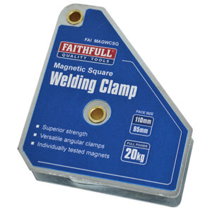 Faithfull Welding Magnet Square 110 x 95mm
