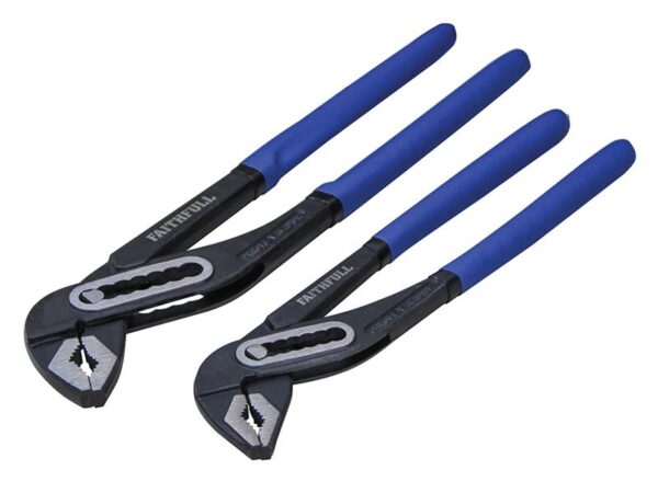 Faithfull Waterpump Plier Twin Pack