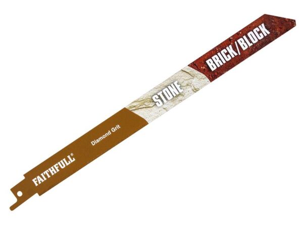 Faithfull S1750RD Faithfull Diamond Grit Sabre Saw Blade 228mm