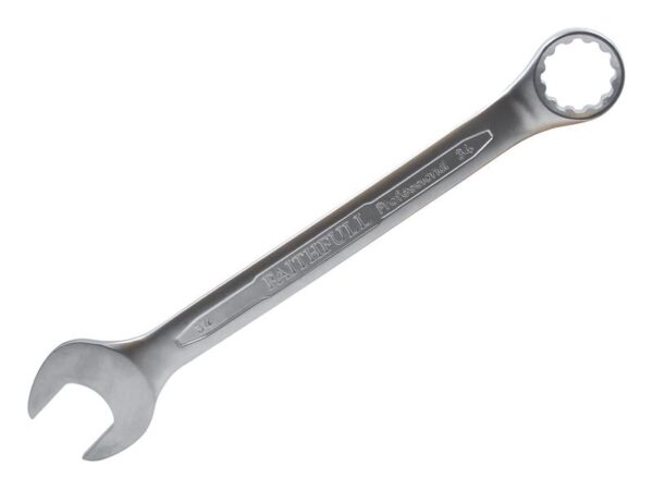 Faithfull Combination Spanner CV Satin Finish 34mm
