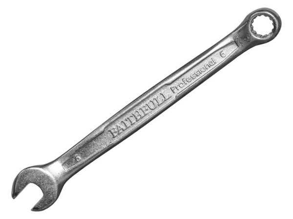 Faithfull Combination Spanner CV Satin Finish 7mm