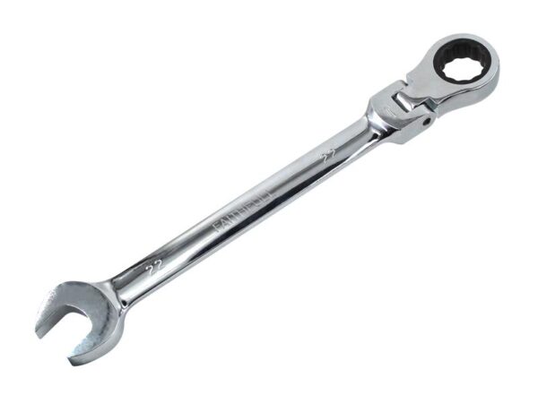 Faithfull Ratchet Combination Spanner Flex Head CV 22mm