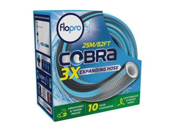 Flopro Cobra Expanding Hose Set 25m