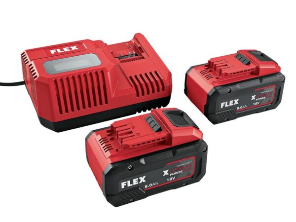 Flex Power Tools P-Set 18-88 R Battery & Charger Set 18V