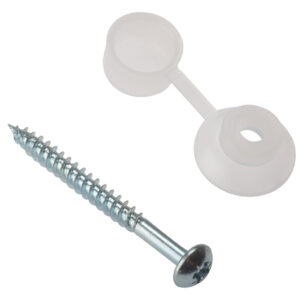 ForgeFix Corrugated Roofing Screw Round Head Pozi ZP 5mm x 50mm Bag 10