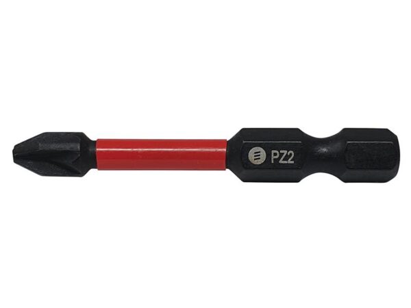 ForgeFix ForgeFast Pozidriv Compatible Impact Bit PZ2 x 50mm (Card 2)