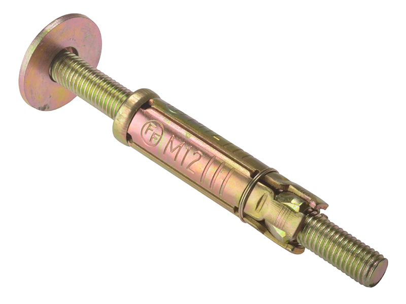 ForgeFix Masonry Anchor Bolt Loose ZYP M12 x 40mm Bag 5