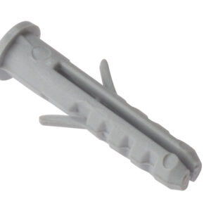 ForgeFix Nylon Wall Plug Rimmed M10 x 50mm Bag 50