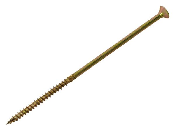 ForgeFix Spectre™ PZ Compatible Wood Screw CSK ZYP 6.0 x 200mm Box 100