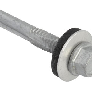 ForgeFix TechFast Hex Head Roofing Screw Self-Drill Heavy Section 5.5 x 35mm Pack 100