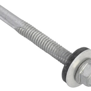ForgeFix TechFast Hex Head Roofing Screw Self-Drill Heavy Section 5.5 x 51mm Pack 100