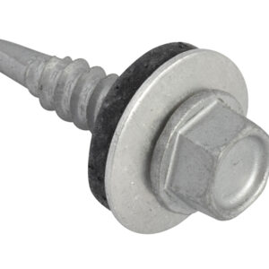 ForgeFix TechFast Hex Head Roofing Screw Self-Drill Light Section 5.5 x 25mm Pack 100