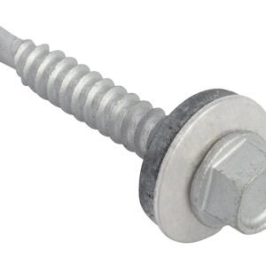 ForgeFix TechFast Hex Head Roofing Screw Self-Drill Light Section 5.5 x 38mm Pack 100