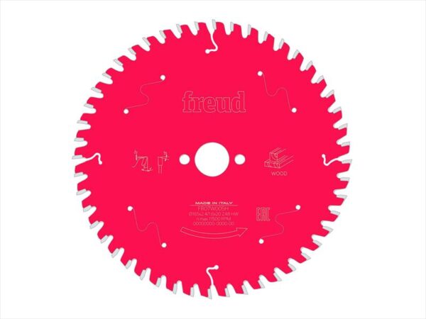 Freud Wood Circular Saw Blade 165 x 20 x 1.4/1mm x 48T