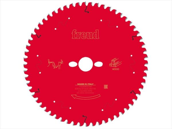 Freud Wood Mitre Saw Blade 260 x 30 x 2.4/1.8mm x 60T
