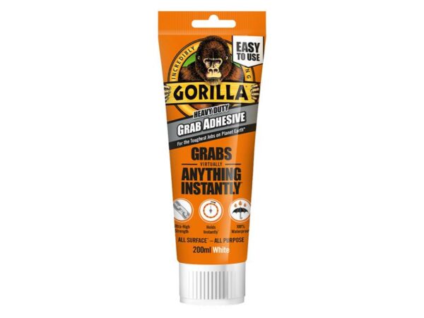 Gorilla Glue Gorilla® Heavy-Duty Grab Adhesive White 200ml